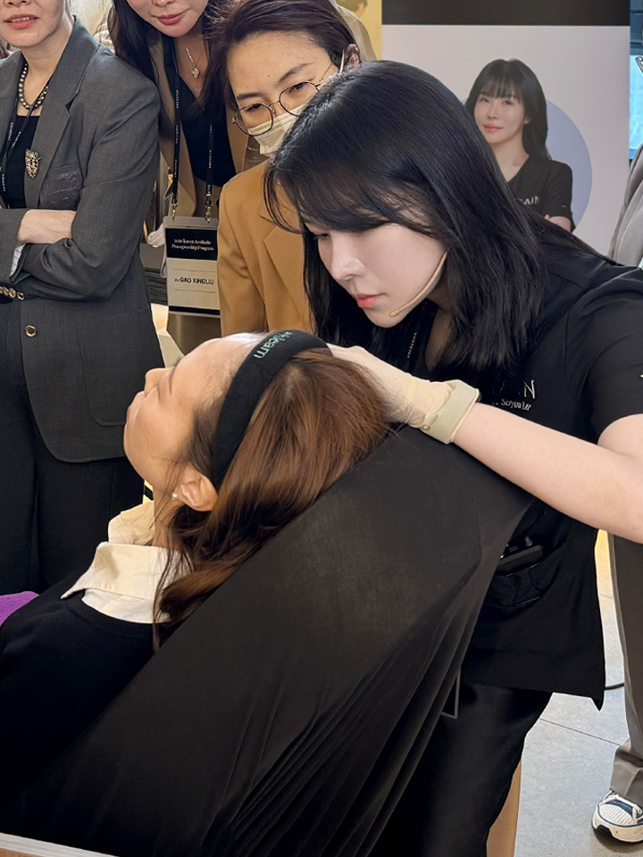 중국 의료진 대상 리프팅 스컬트라 라이브 강연